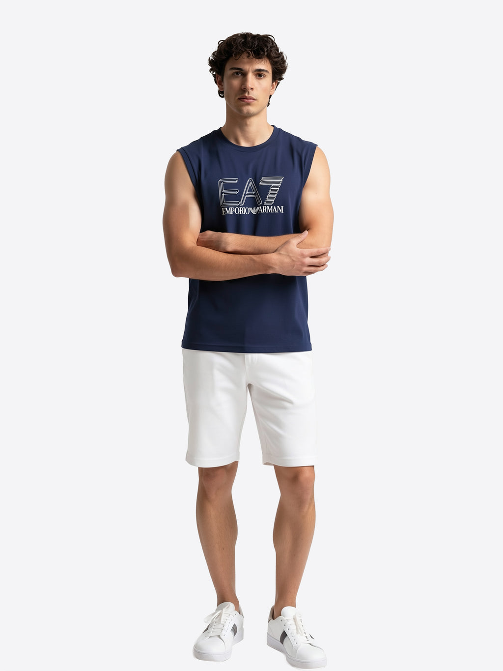 Canotta EA7 da Uomo - blu 7M001306UB102 BLU