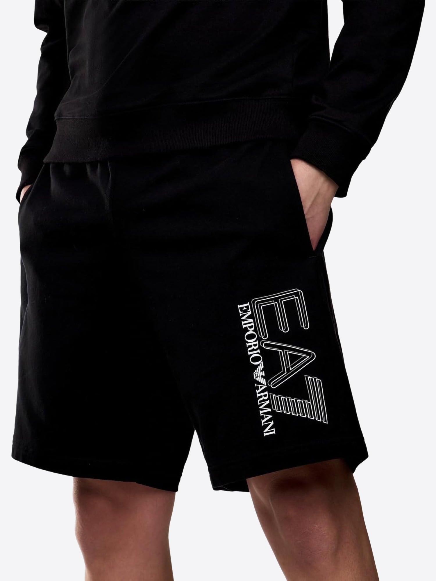 Bermuda EA7 da Uomo - nero 7M001315UC001 NERO