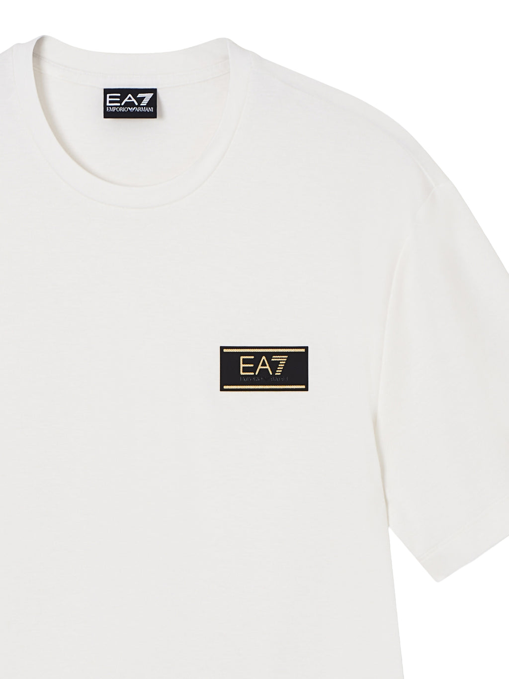 T-shirt EA7 da Uomo - bianco 7M001331U0004