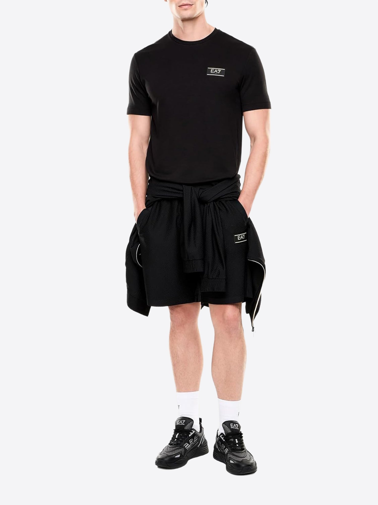 T-shirt EA7 da Uomo - nero 7M001331UC001 NERO