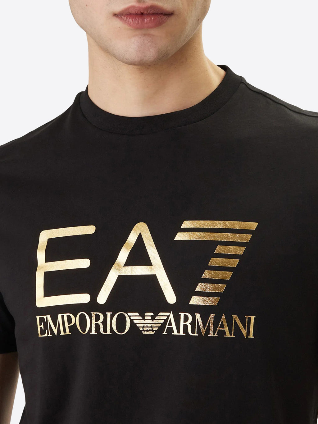 T-shirt EA7 da Uomo - nero 7M001412MC004 NEROORO