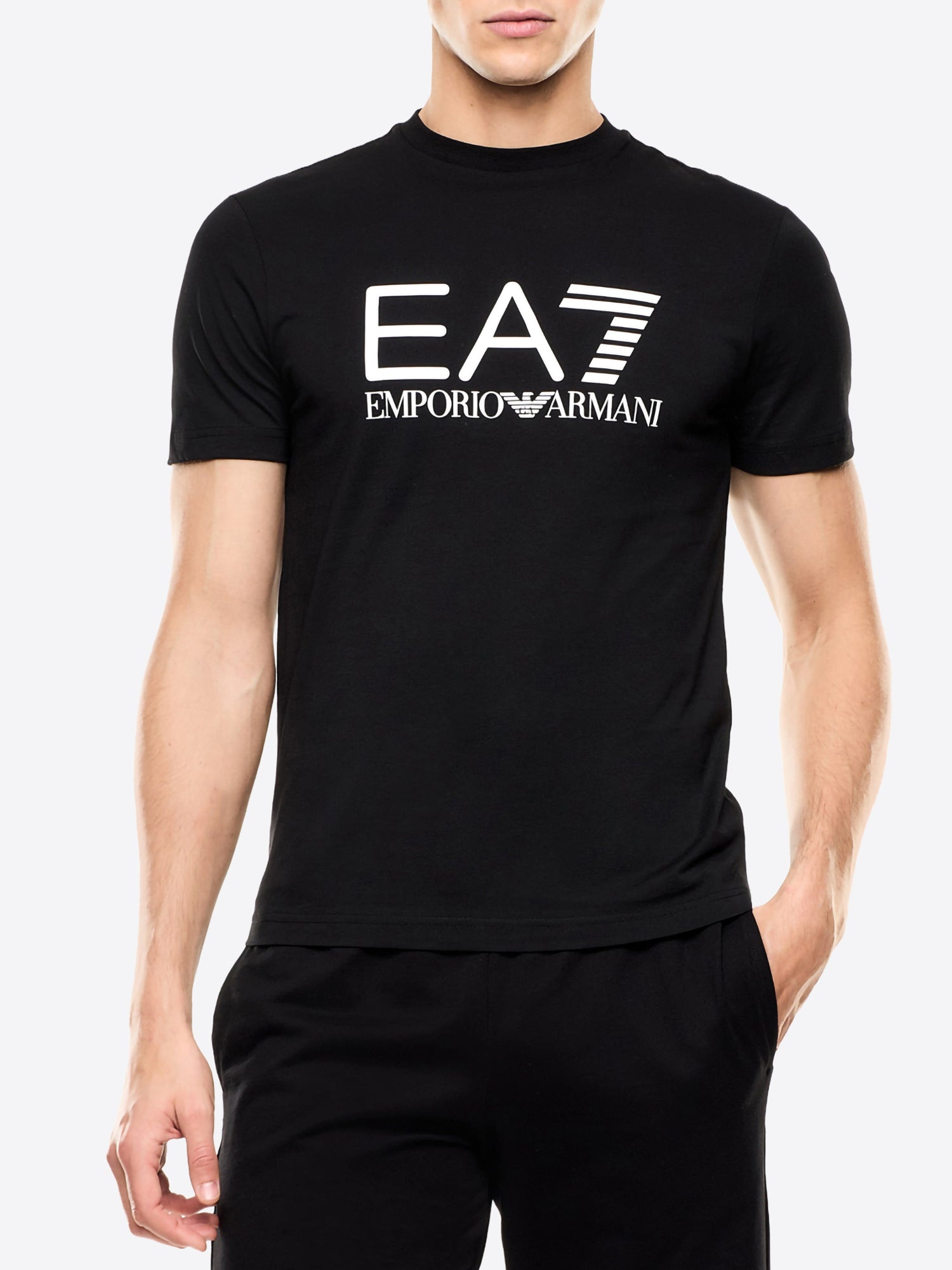 T-shirt EA7 da Uomo - nero 7M001412UC001 NEROBIANCO