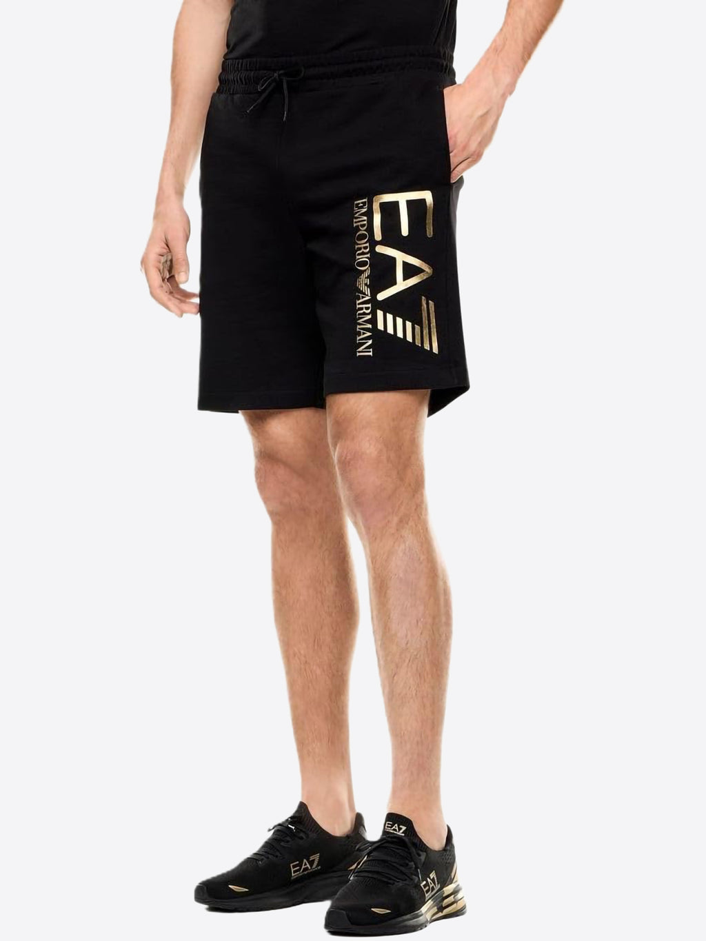 Bermuda EA7 da Uomo - nero 7M0014141MC004 NEROORO