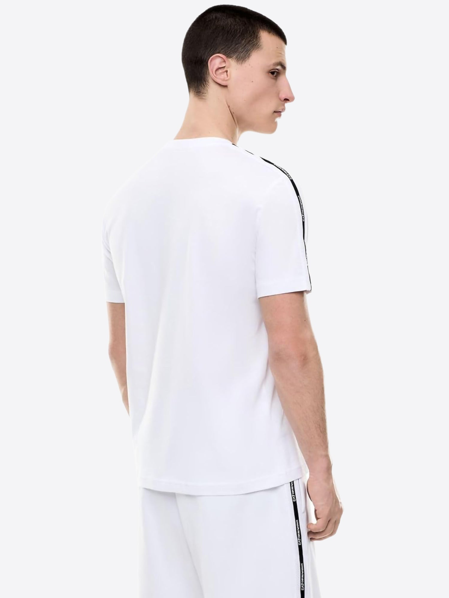 T-shirt EA7 da Uomo - bianco 7M001476U0002