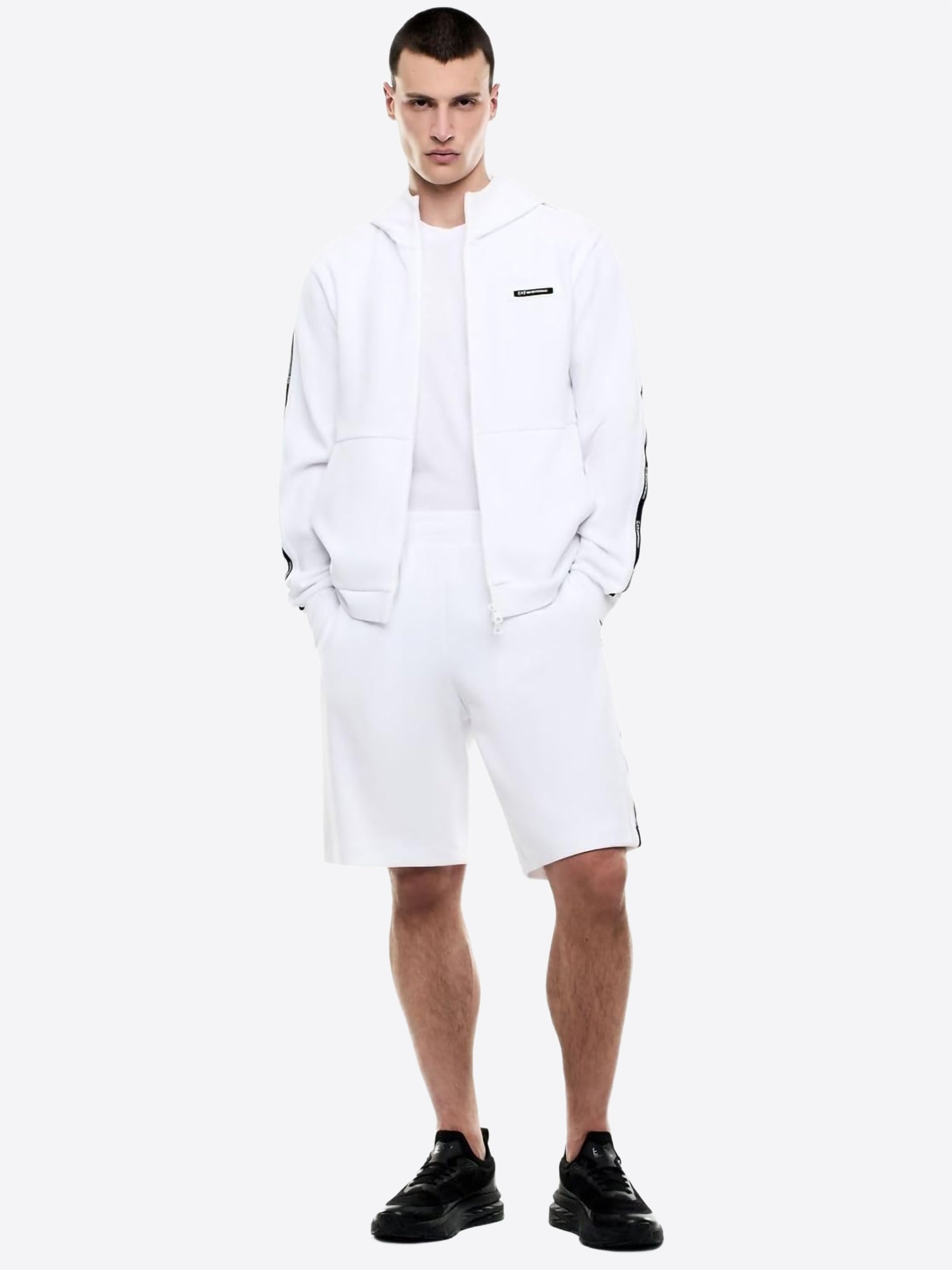 T-shirt EA7 da Uomo - bianco 7M001476U0002