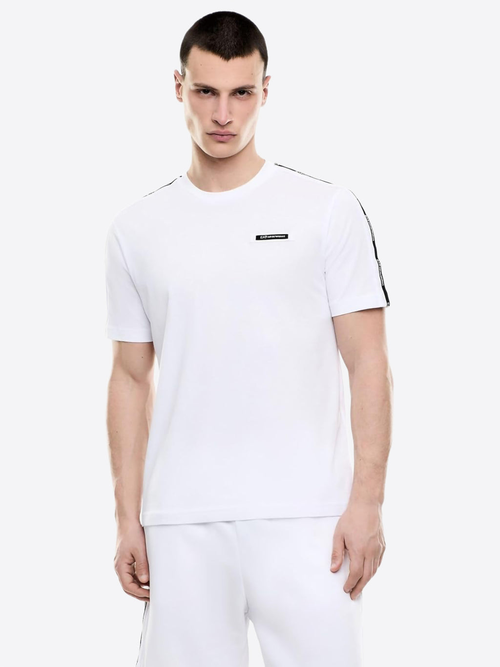 T-shirt EA7 da Uomo - bianco 7M001476U0002