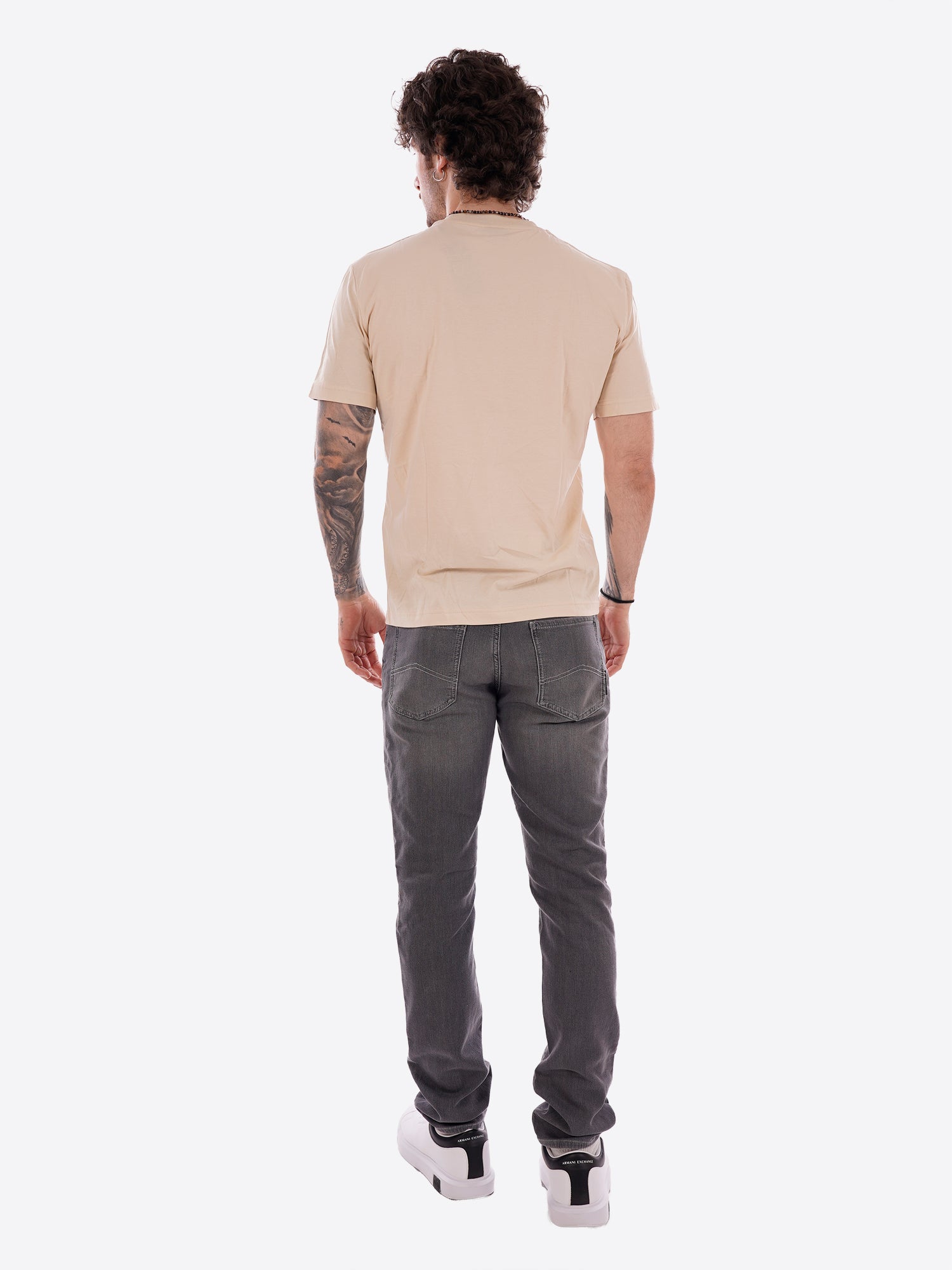 T-shirt EA7 da Uomo - beige 7M001476U1088 BEIGE