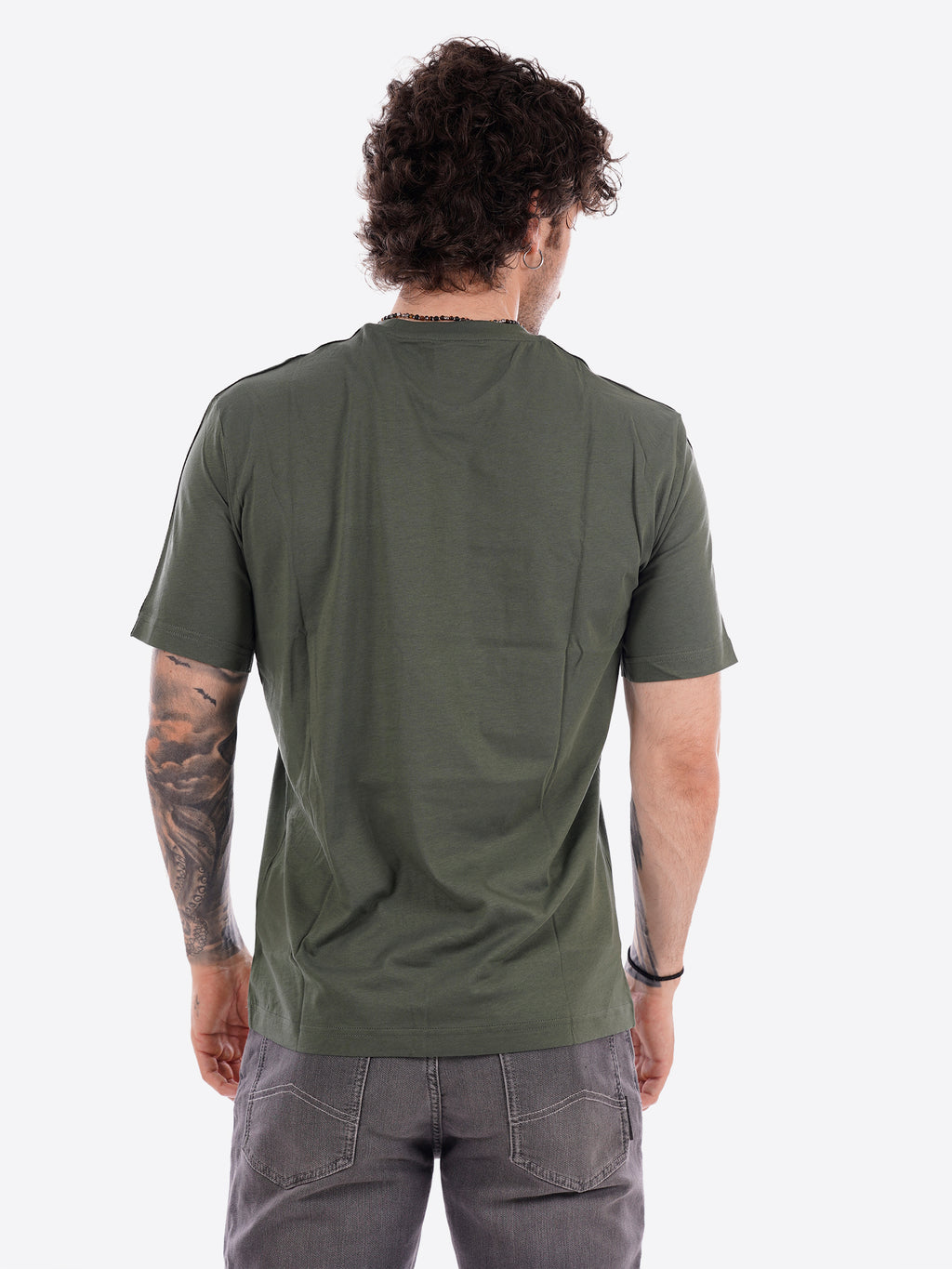 T-shirt EA7 da Uomo - verde 7M001476U7260