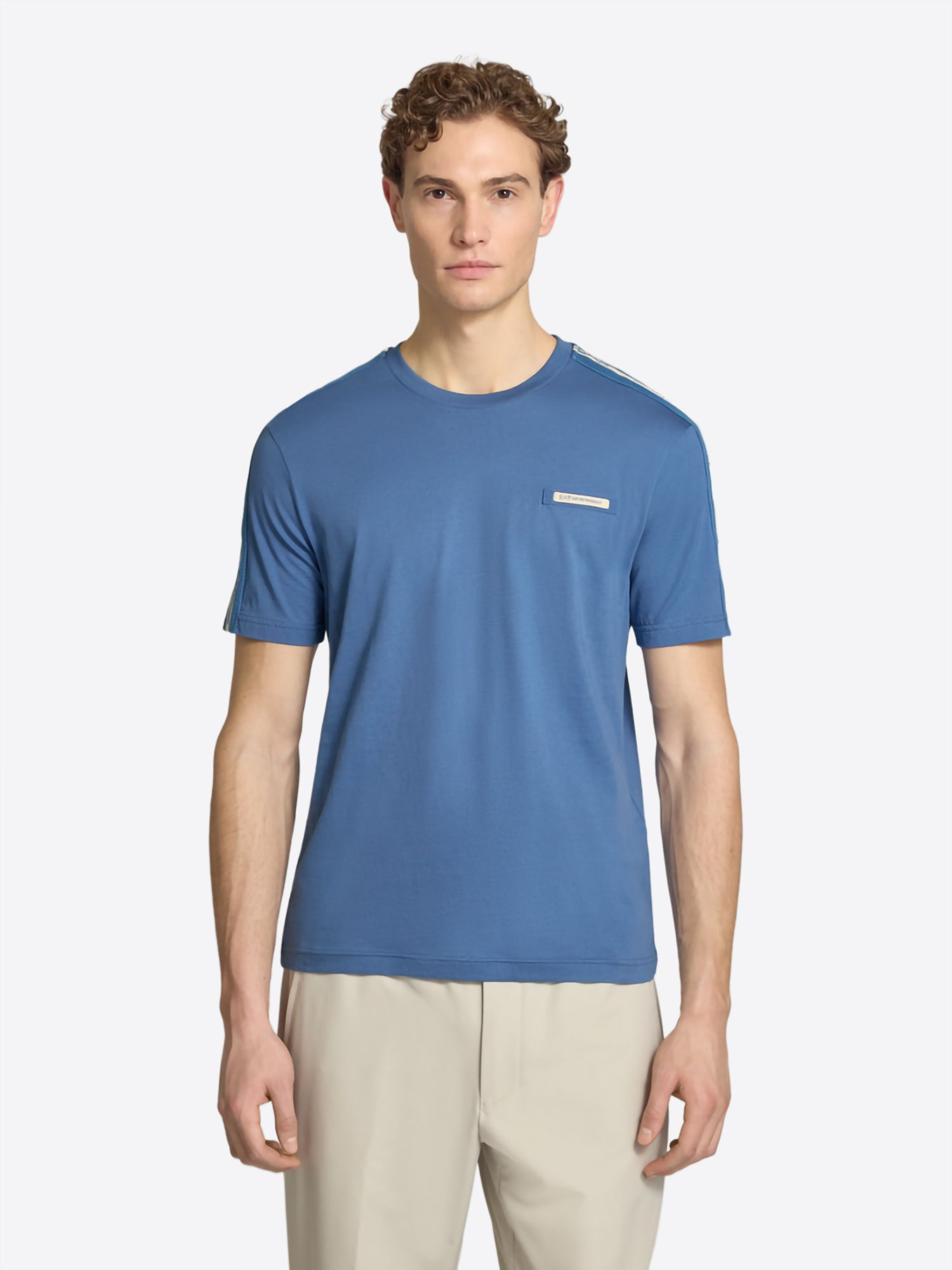 T-shirt EA7 da Uomo - blu 7M001476UB064
