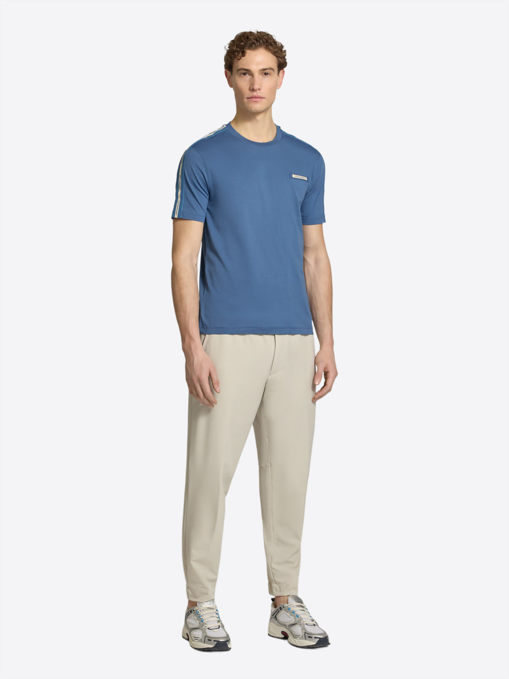 T-shirt EA7 da Uomo - blu 7M001476UB064
