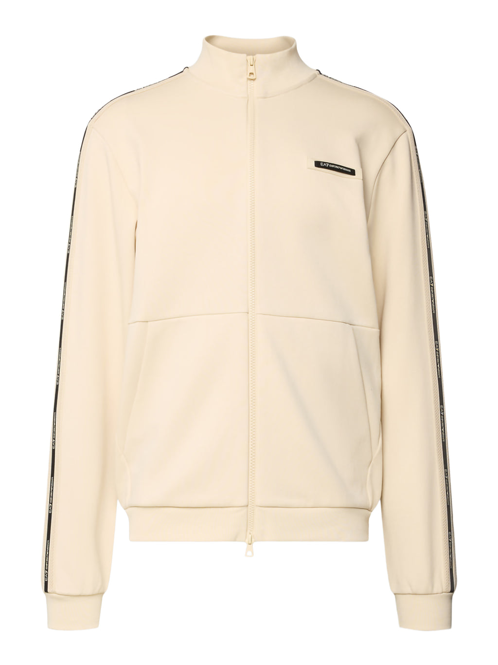 Felpa Full Zip EA7 da Uomo - beige 7M001479U1088 BEIGR