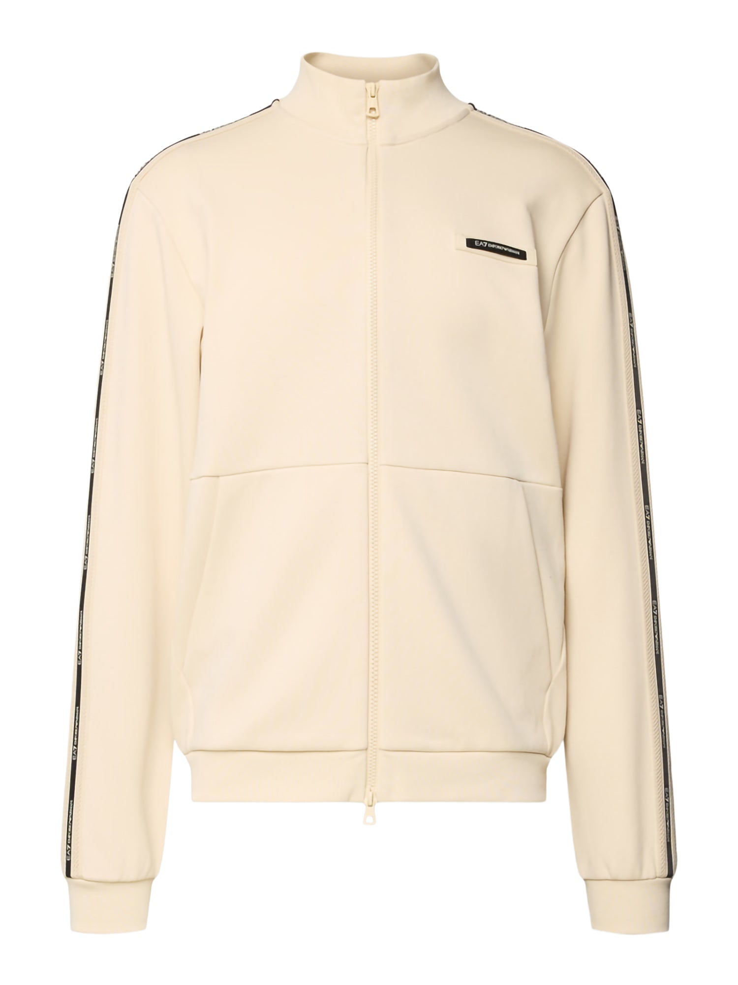 Felpa Full Zip EA7 da Uomo - beige 7M001479U1088 BEIGR