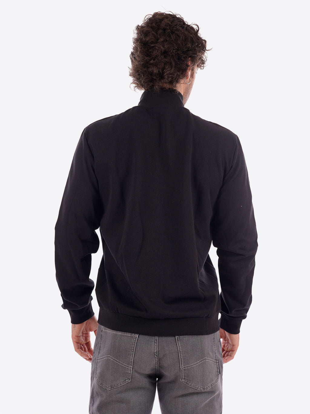 Felpa Full Zip EA7 da Uomo - nero 7M001479UC001 NERO