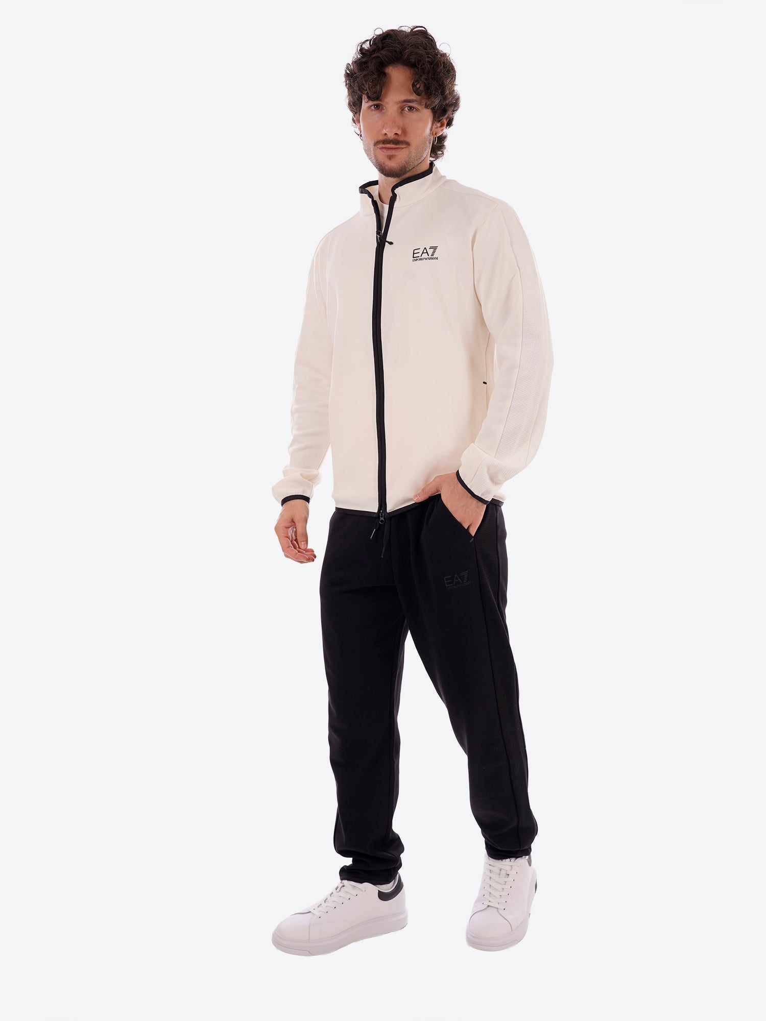 Tuta EA7 da Uomo - bianco 7M001590AF12660MC024 BIANCONERO