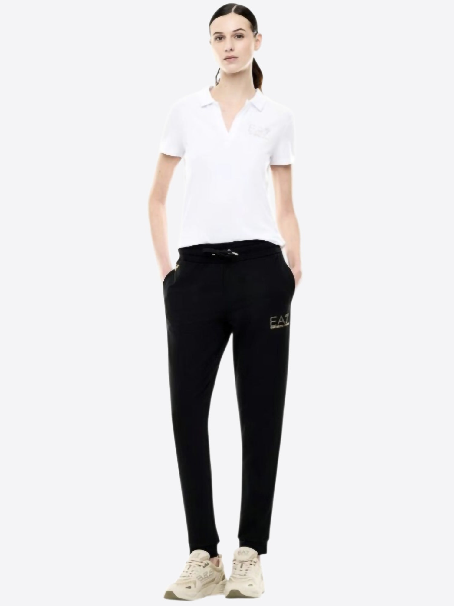Polo maniche corte EA7 da Donna - bianco 7W000266U0002 BIANCO