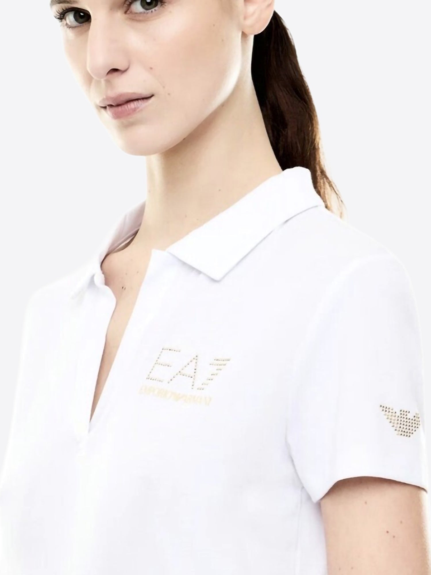 Polo maniche corte EA7 da Donna - bianco 7W000266U0002 BIANCO