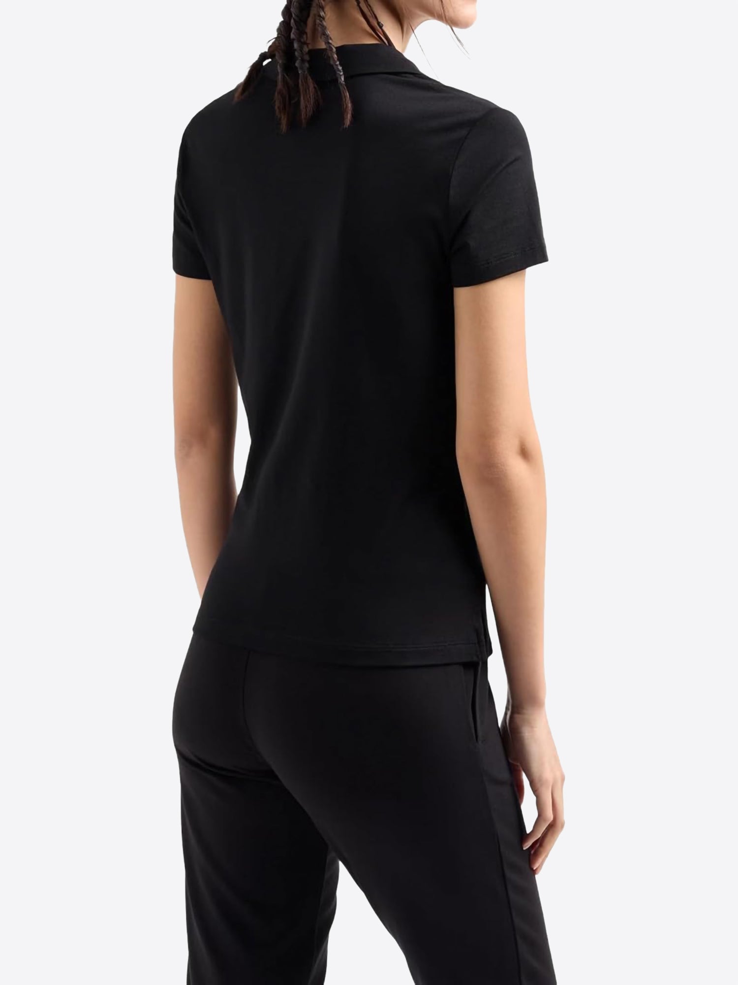 Polo maniche corte EA7 da Donna - nero 7W000266UC001 NERO
