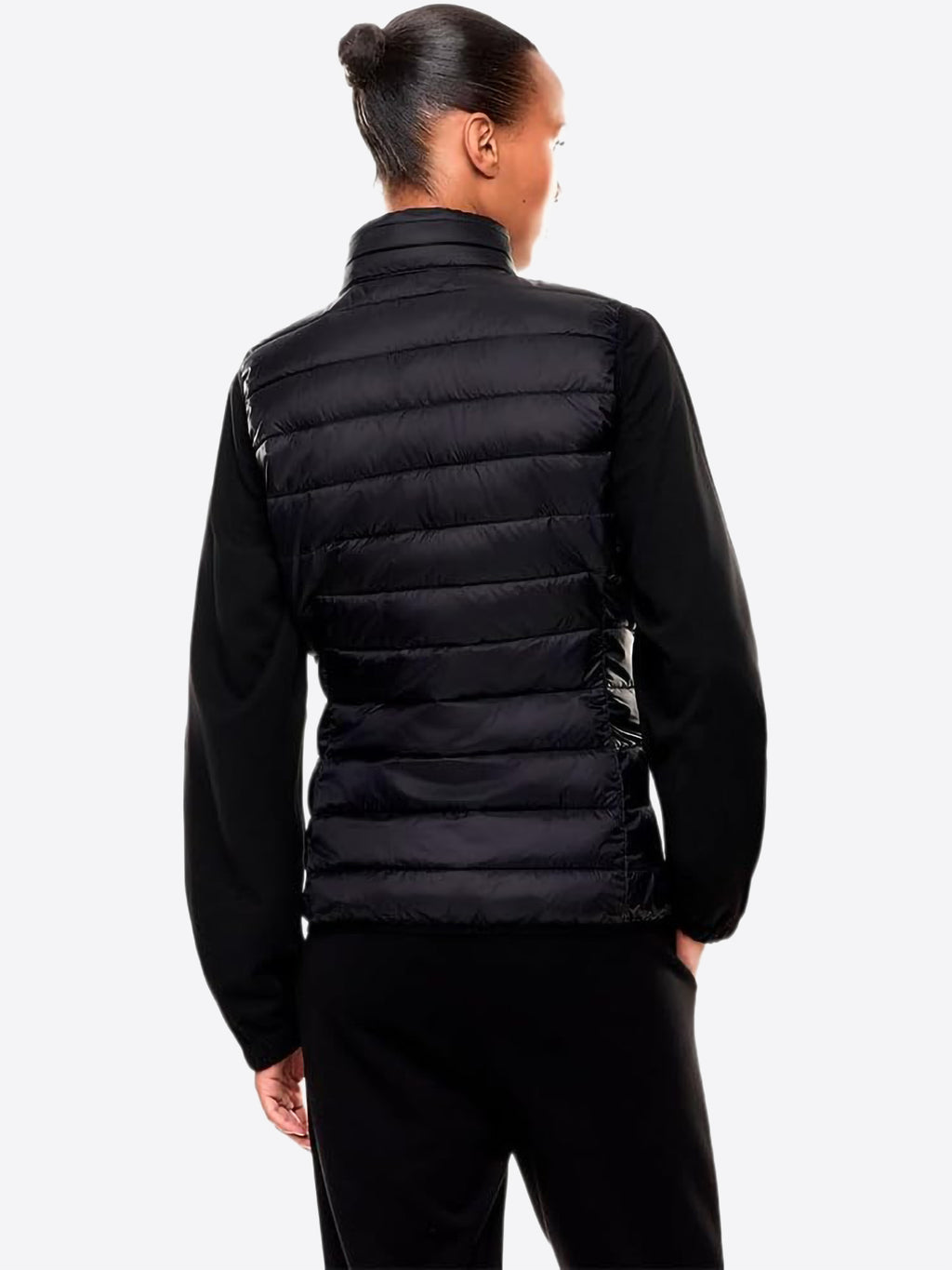 Piumino Smanicato EA7 da Donna - nero 7W000472UC001 NERO