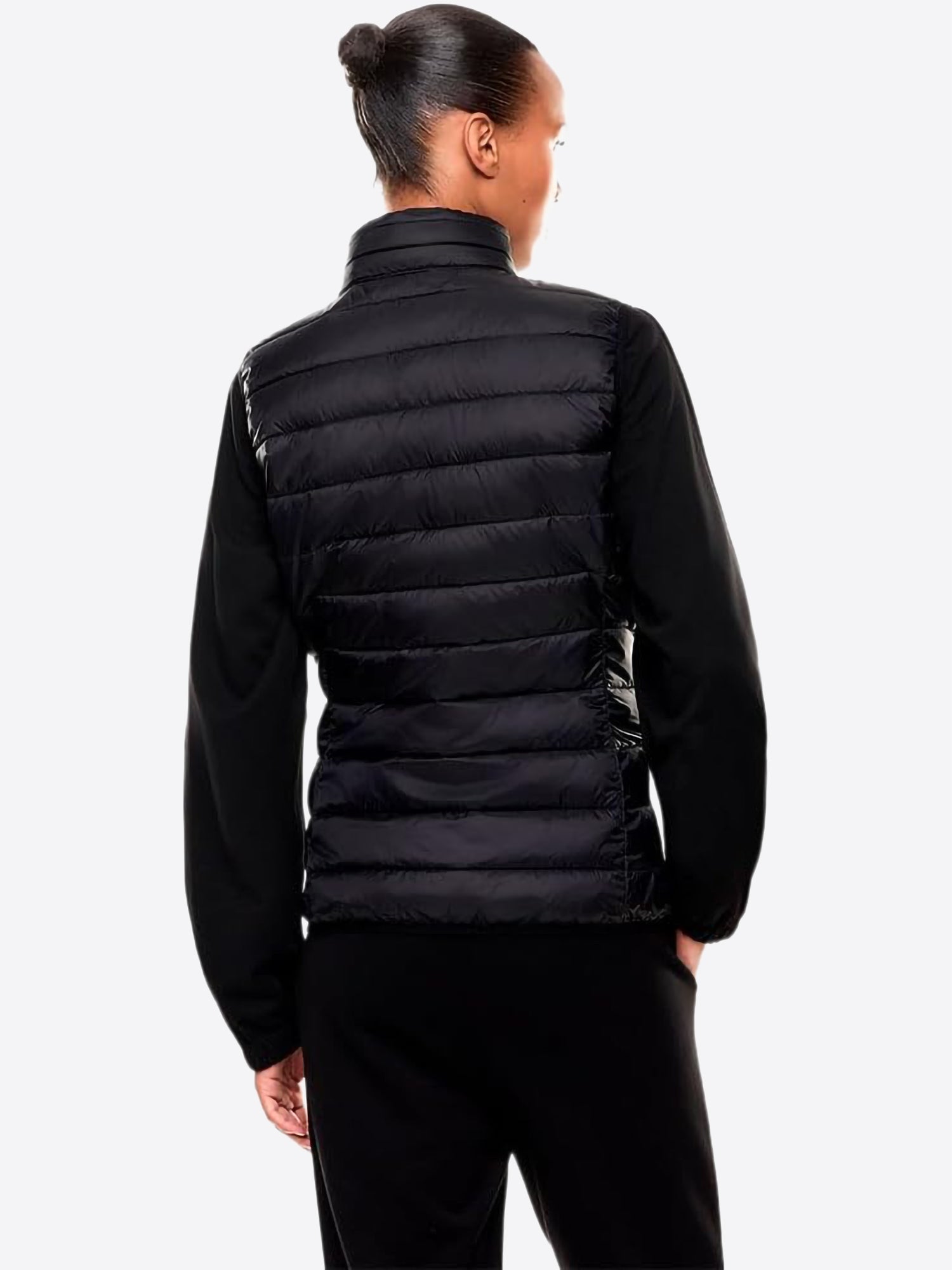 Piumino Smanicato EA7 da Donna - nero 7W000472UC001 NERO