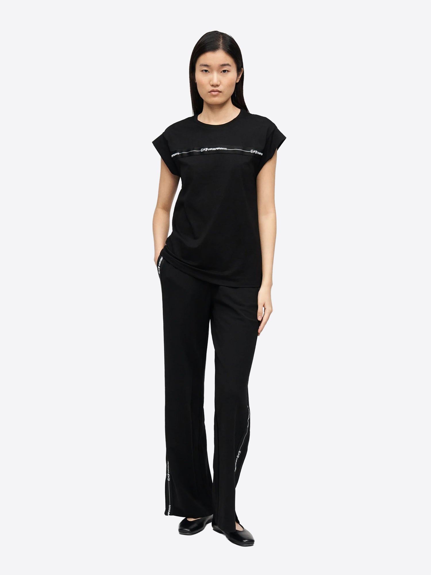 T-shirt EA7 da Donna - nero 7W000958UC001 NERO