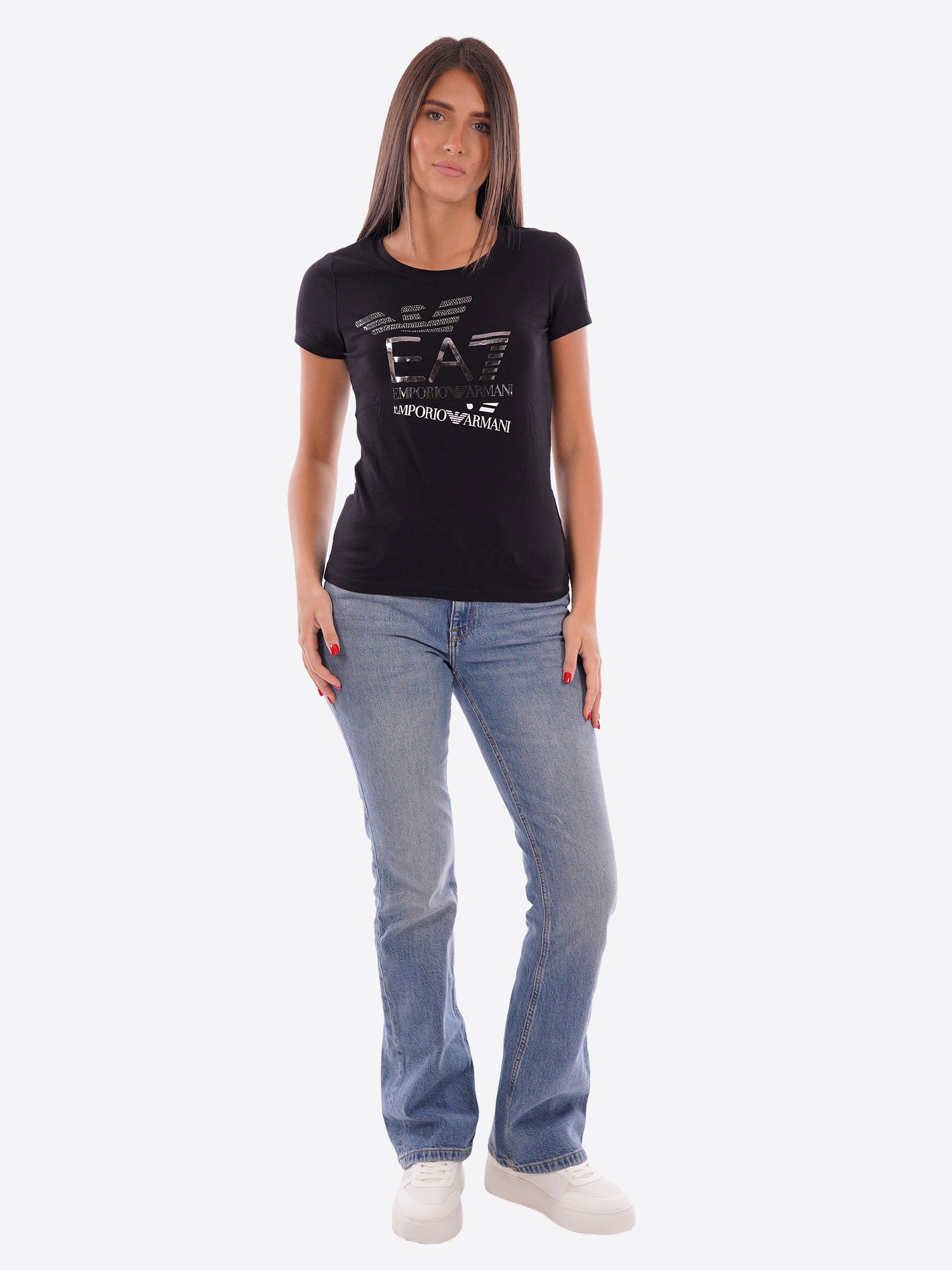 T-shirt EA7 da Donna - nero 7W000977UC001 NERO