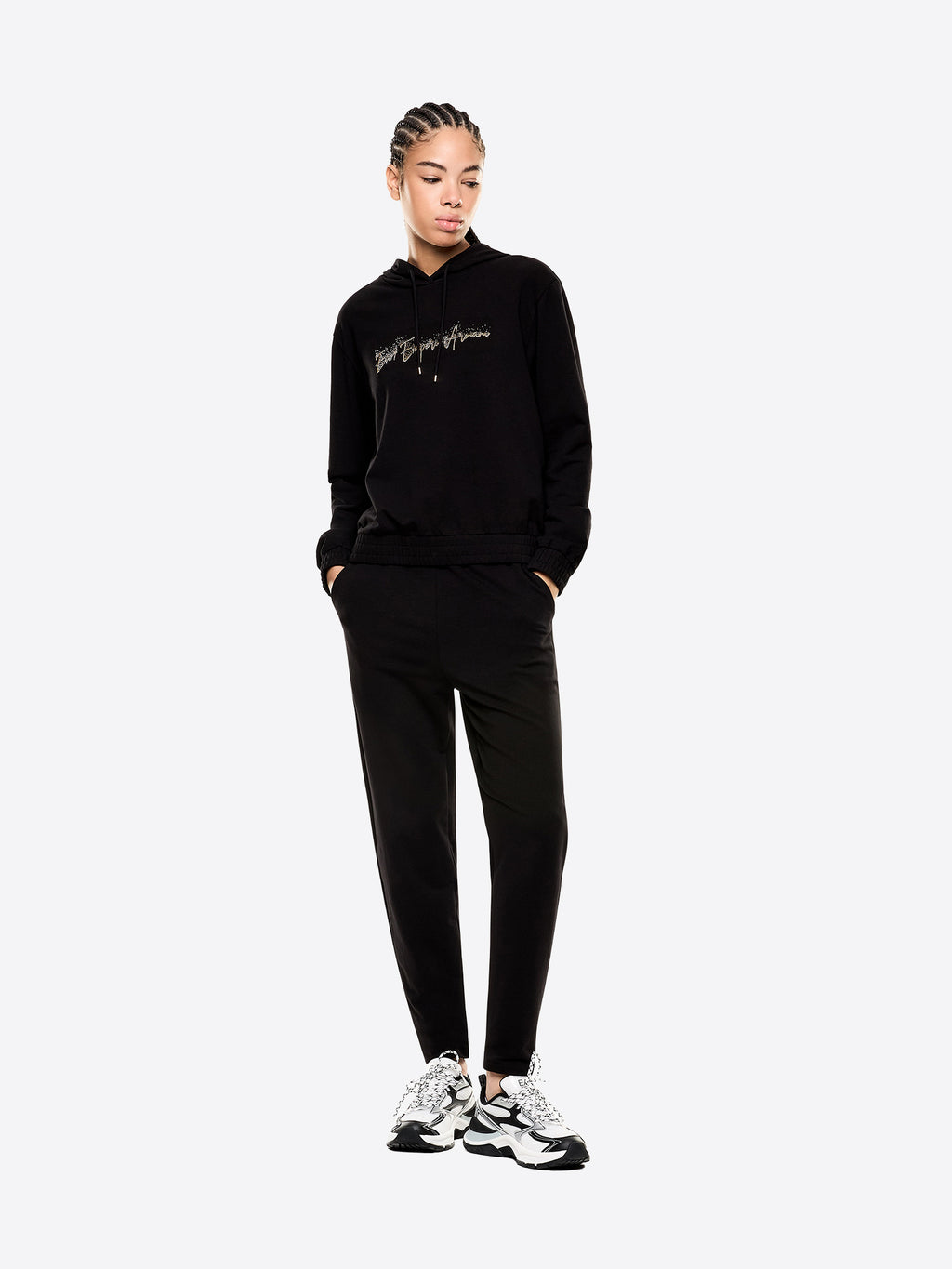 Tuta EA7 da Donna - nero 7W000990UC001 NERO