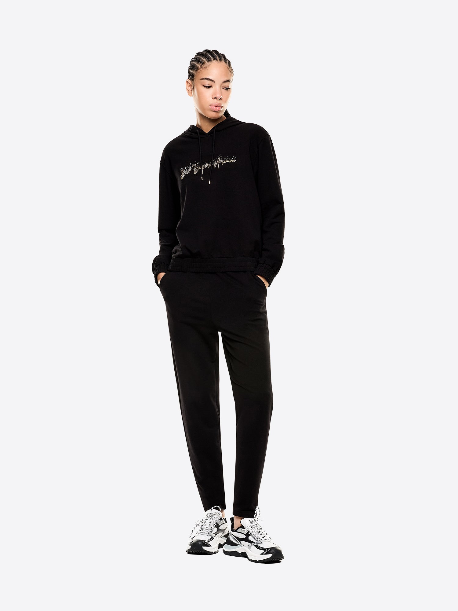 Tuta EA7 da Donna - nero 7W000990UC001 NERO