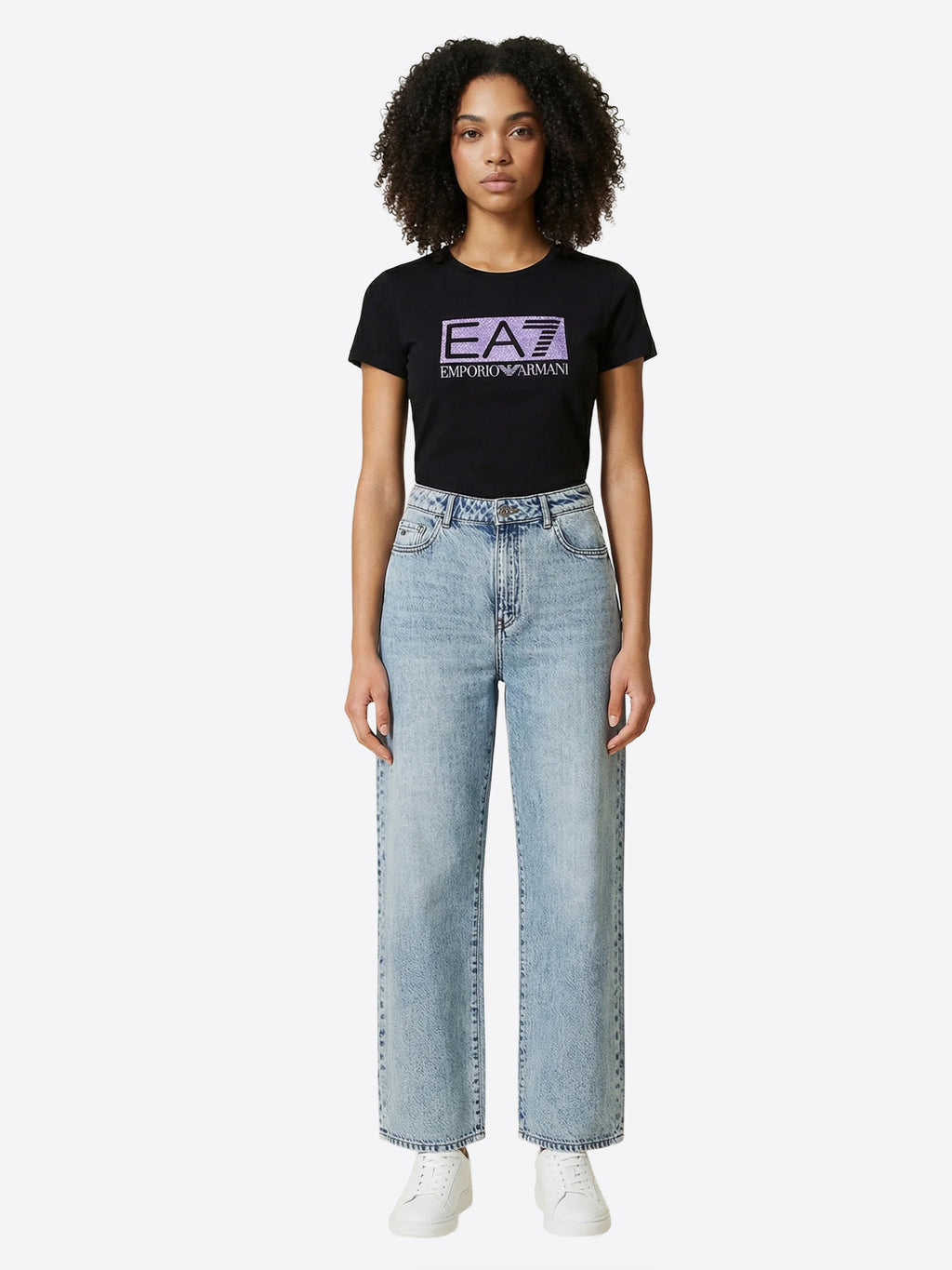 T-shirt EA7 da Donna - nero 7W001093UC001 NERO