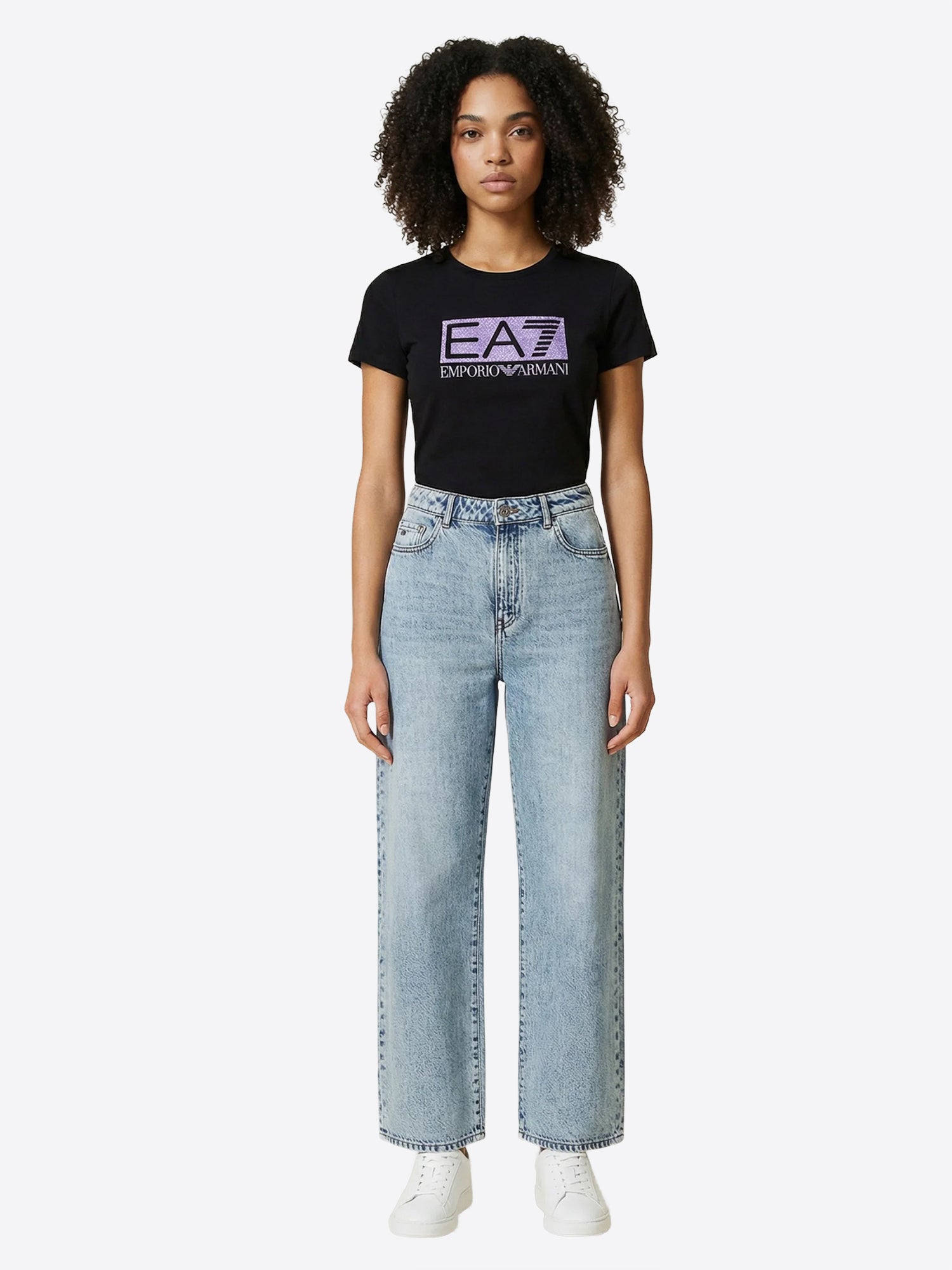 T-shirt EA7 da Donna - nero 7W001093UC001 NERO