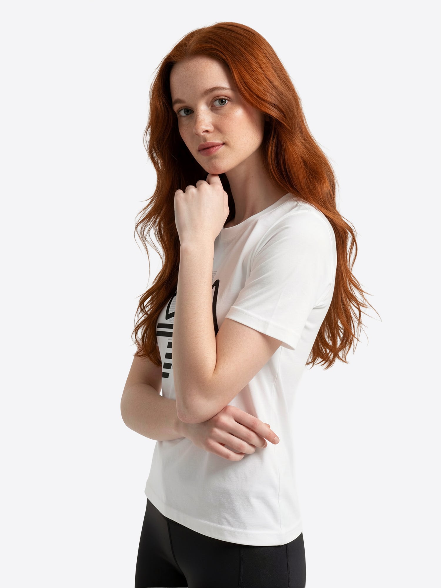 T-shirt EA7 da Donna - bianco 7W001095U0002 BIANCO
