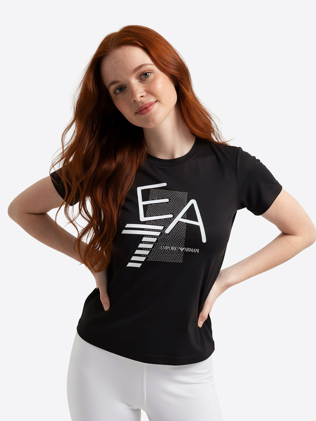 T-shirt EA7 da Donna - nero 7W001095UC001 NERO