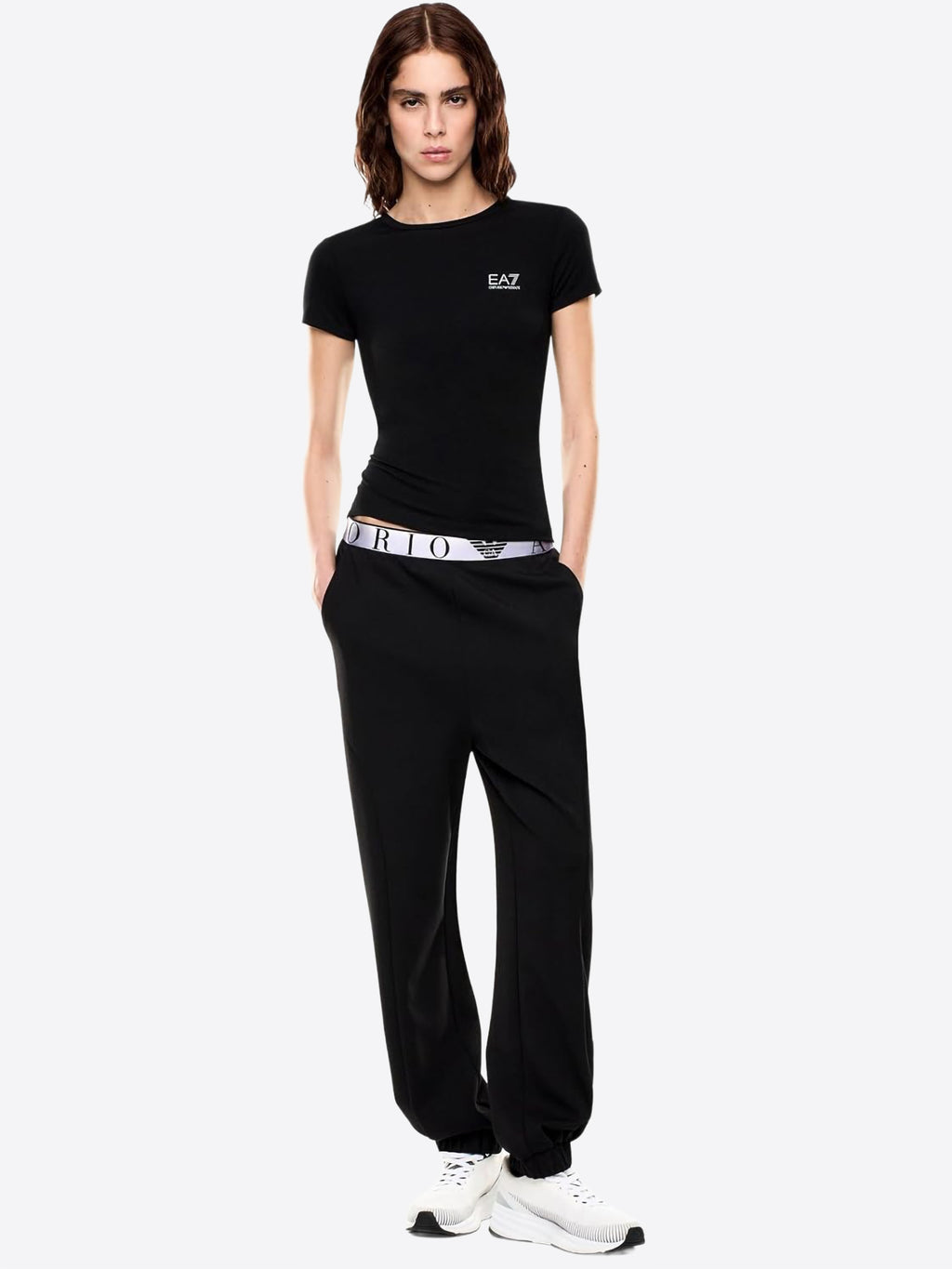 T-shirt EA7 da Donna - nero 7W001149UC001 NERO