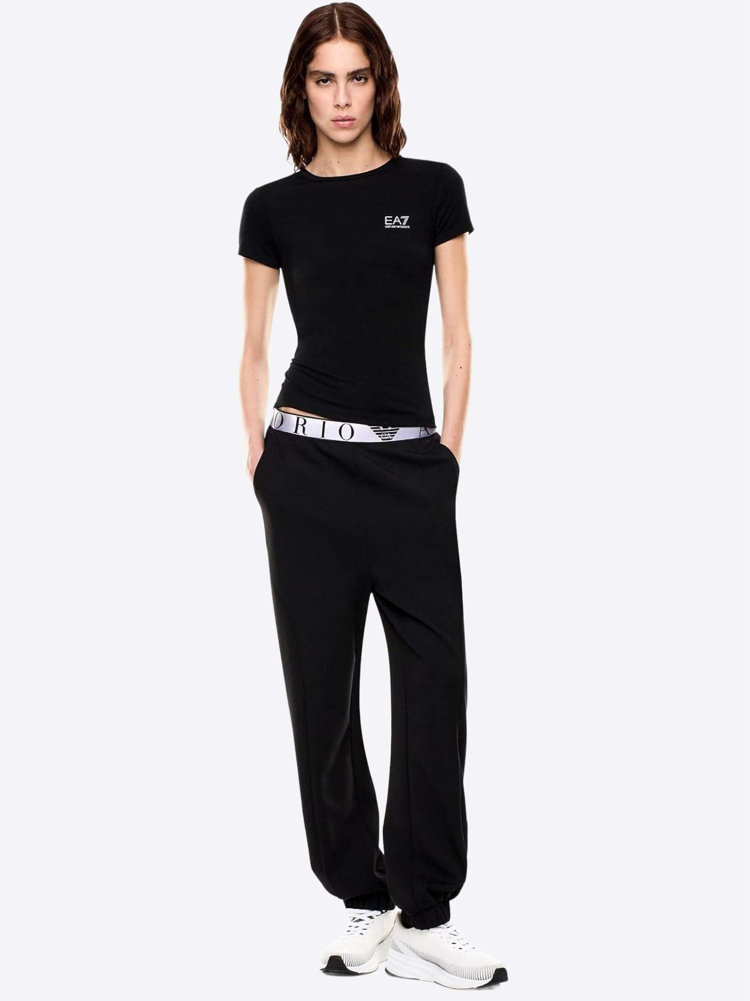T-shirt EA7 da Donna - nero 7W001149UC001 NERO