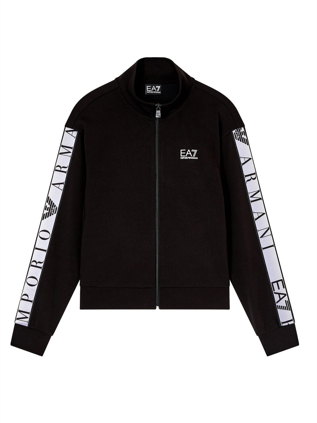 Felpa Full Zip EA7 da Donna - nero 7W001152UC001 NERO