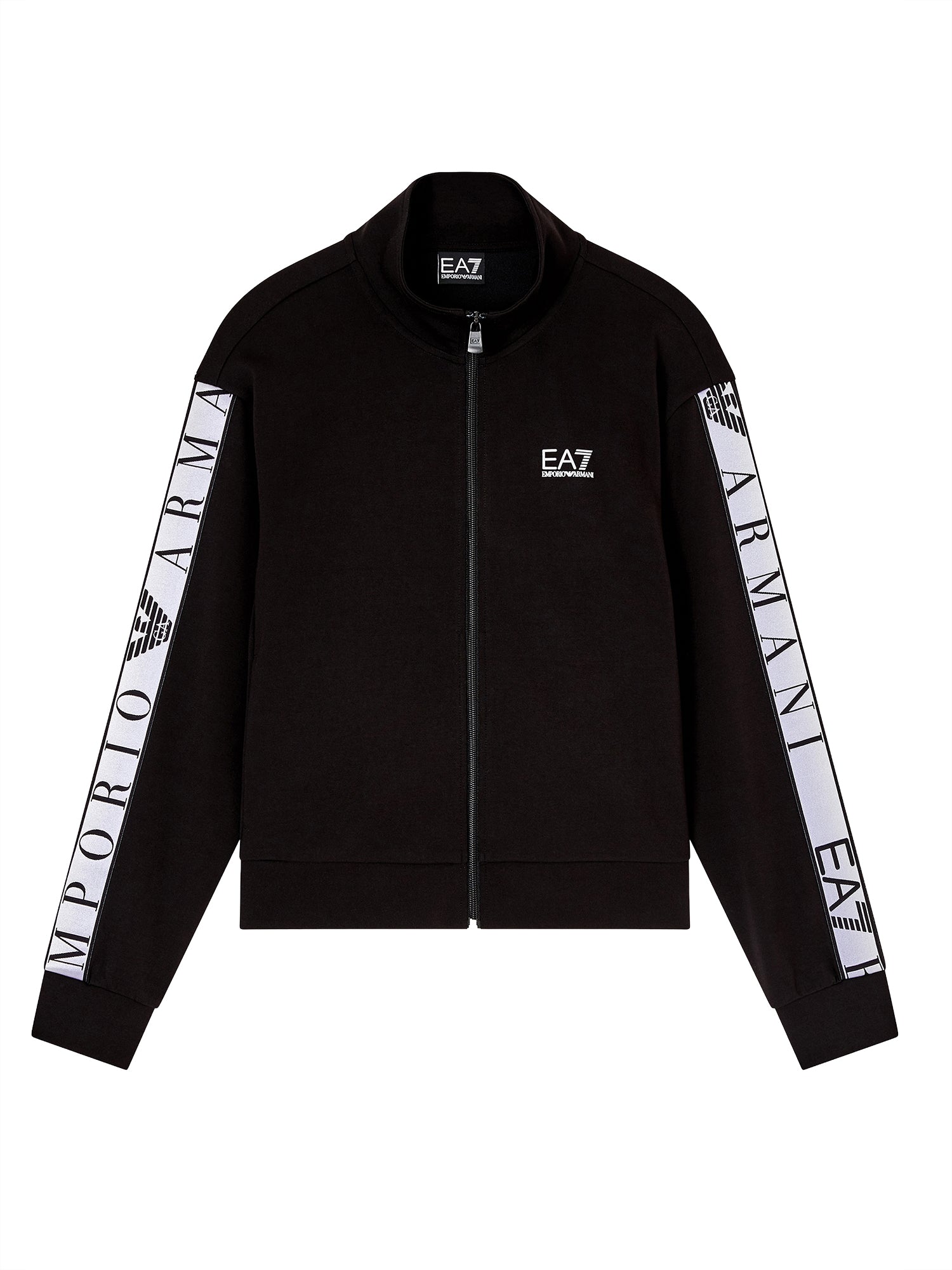 Felpa Full Zip EA7 da Donna - nero 7W001152UC001 NERO