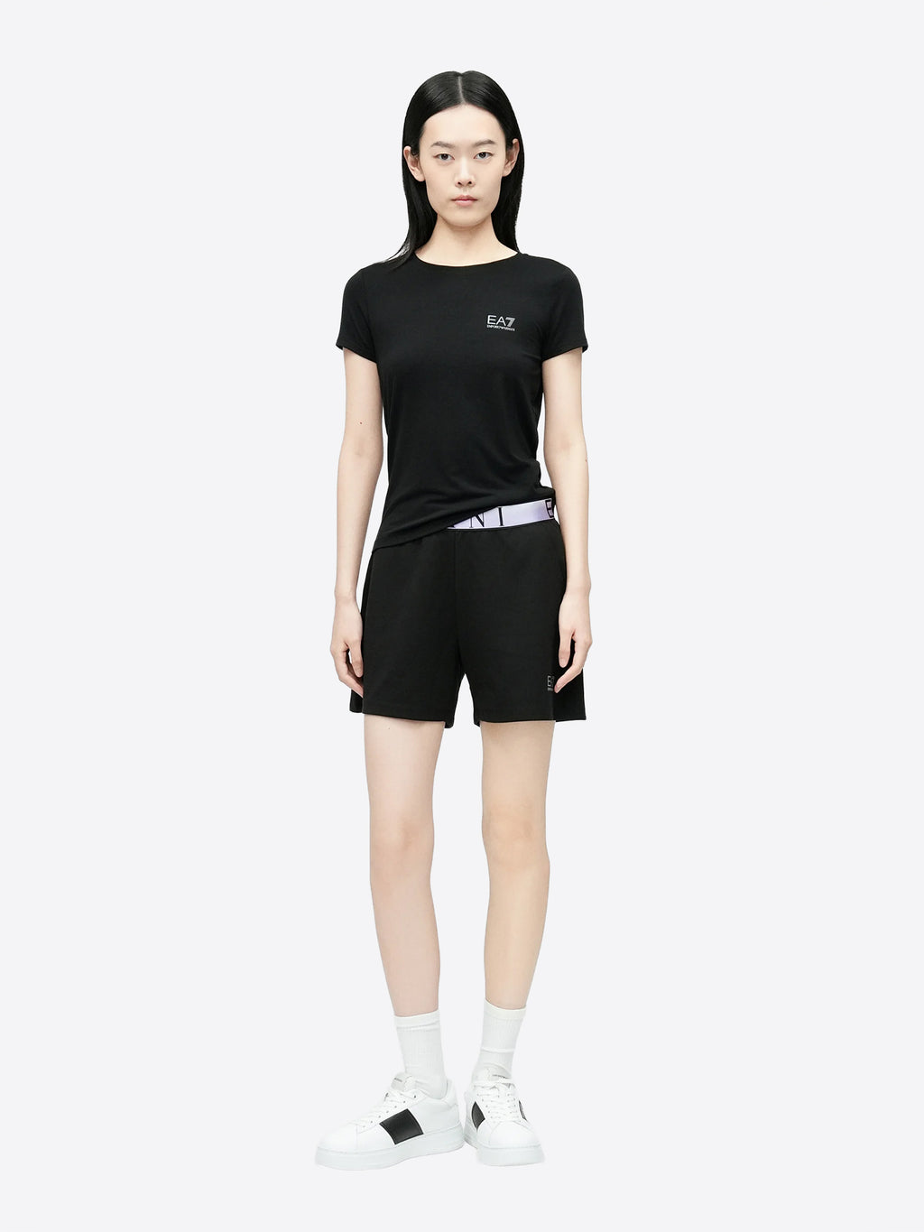 Bermuda EA7 da Donna - nero 7W001153UC001 NERO