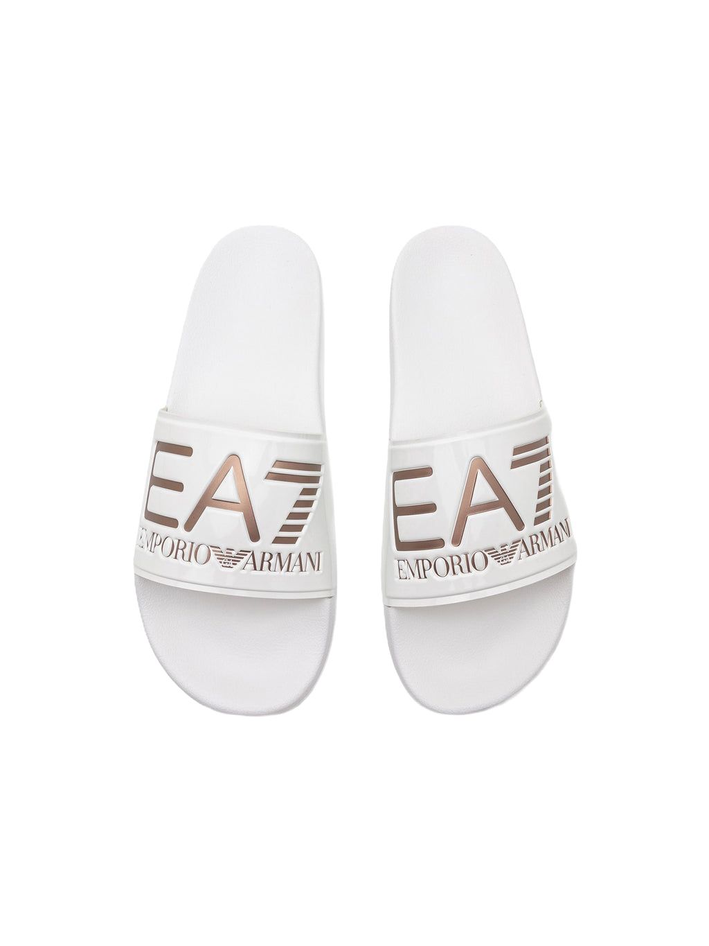 Ciabatte EA7 da Uomo - bianco 7X000108MZ095 BIANCOROSE
