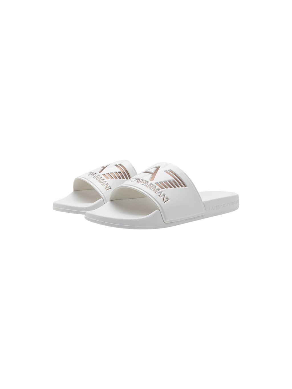 Ciabatte EA7 da Uomo - bianco 7X000108MZ095 BIANCOROSE