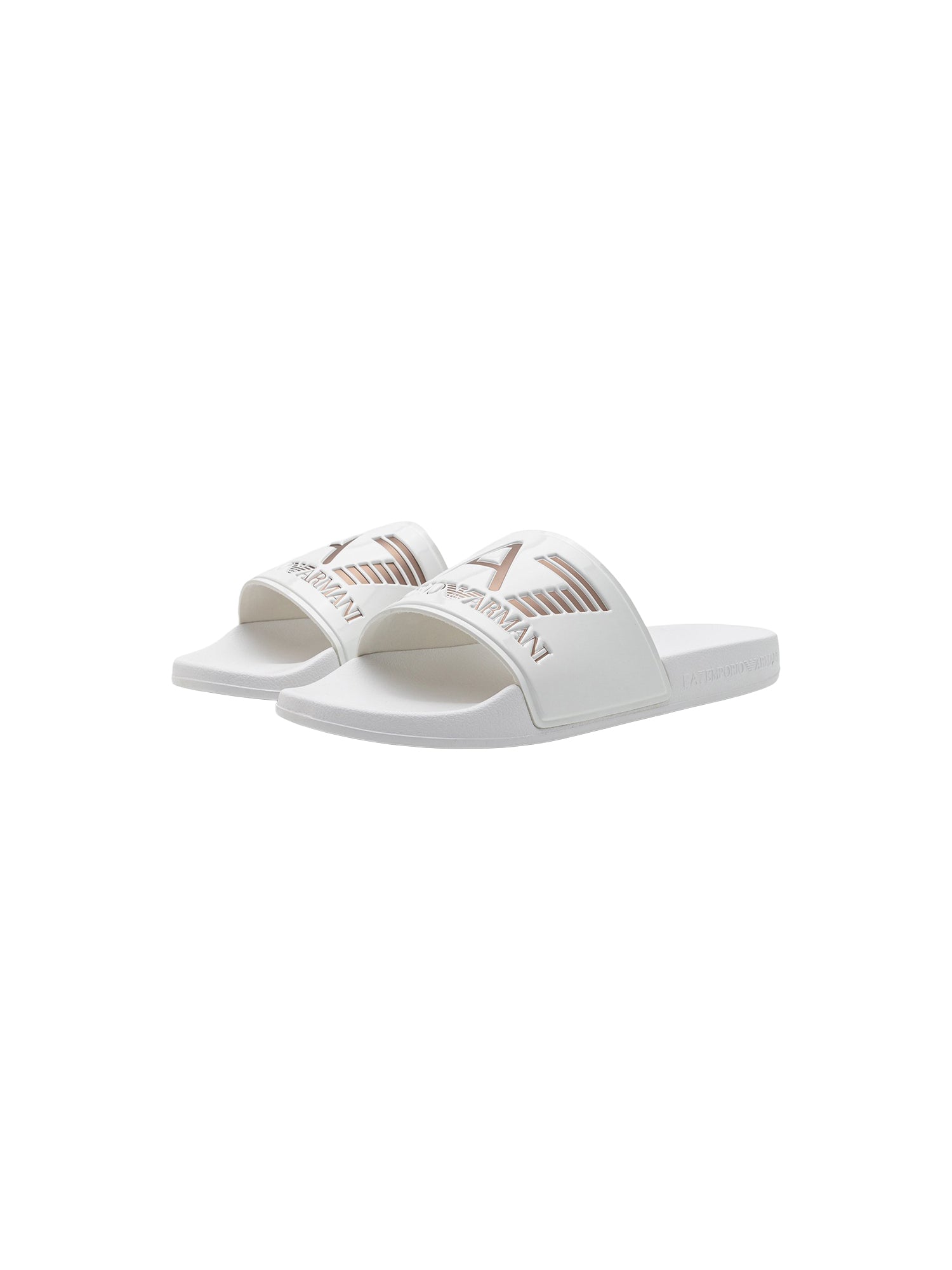 Ciabatte EA7 da Uomo - bianco 7X000108MZ095 BIANCOROSE