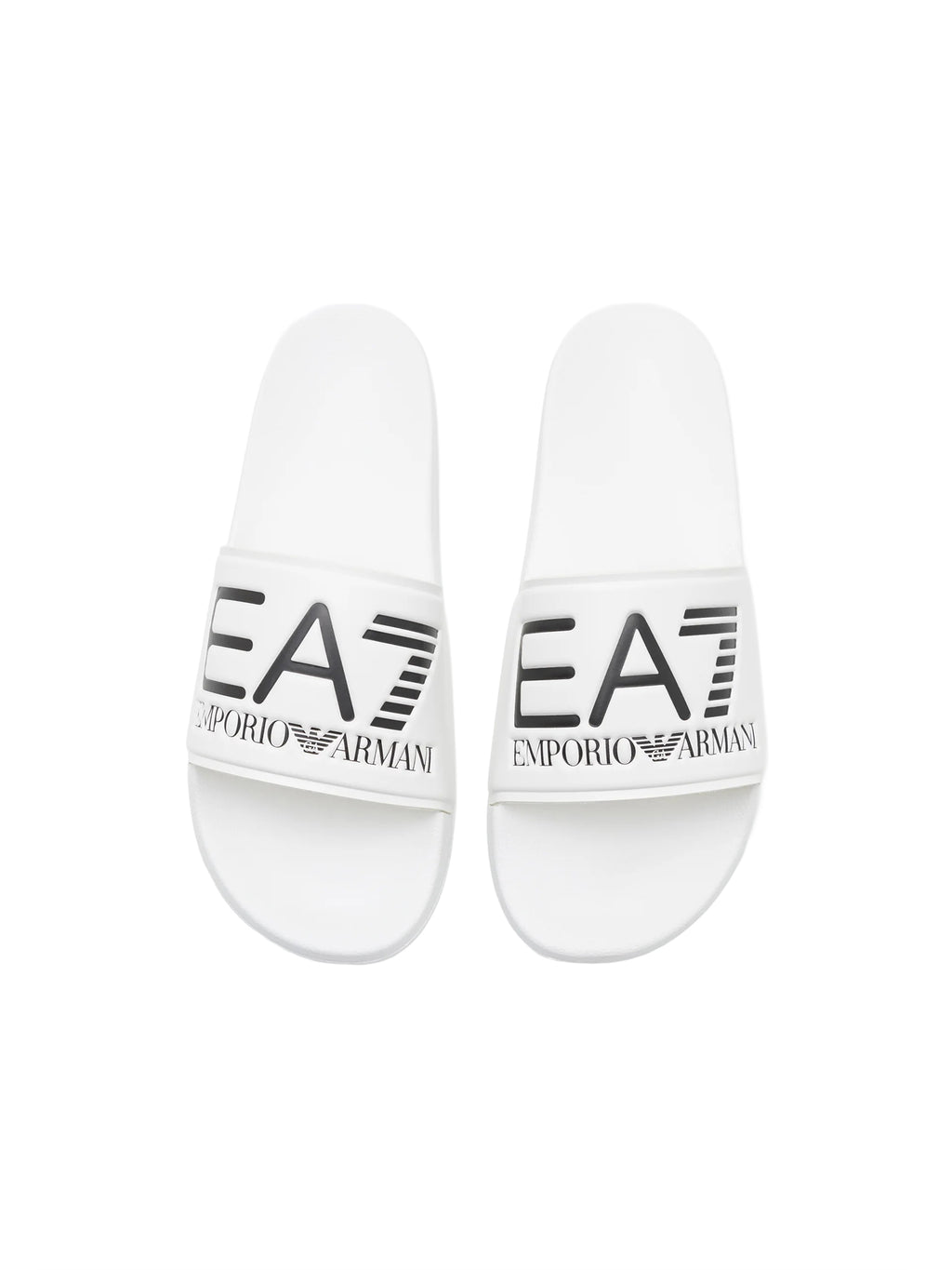 Ciabatte EA7 da Uomo - bianco 7X000108U0001 BIANCONERO