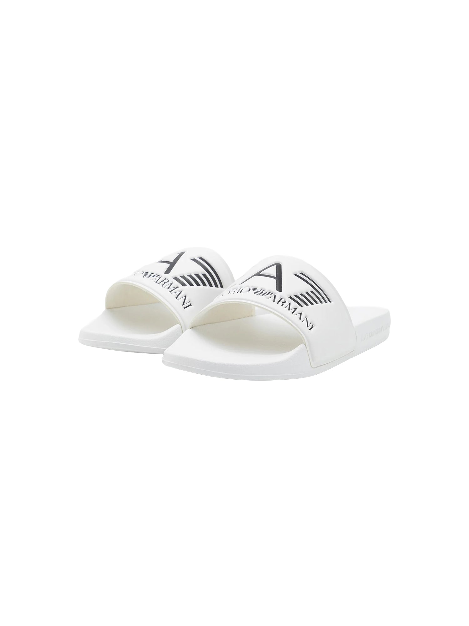 Ciabatte EA7 da Uomo - bianco 7X000108U0001 BIANCONERO