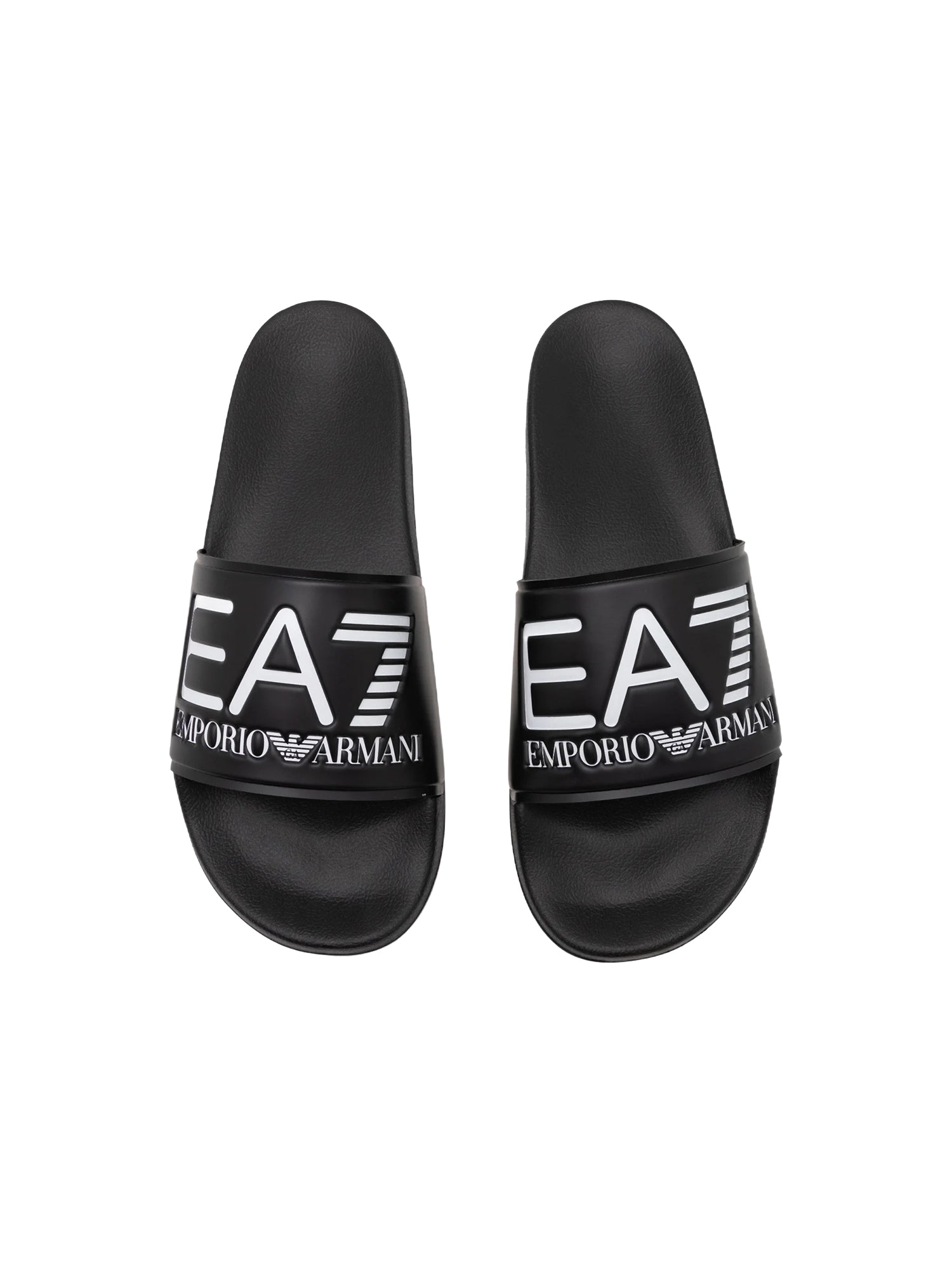 Ciabatte EA7 da Uomo - nero 7X000108UC001 NEROBIANCO