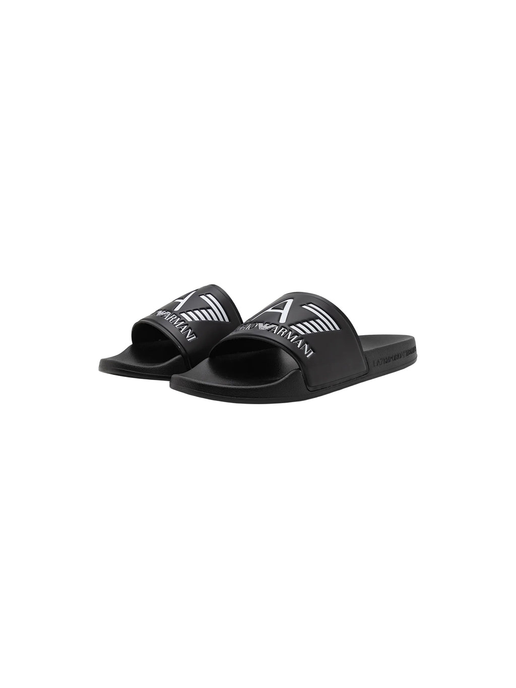Ciabatte EA7 da Uomo - nero 7X000108UC001 NEROBIANCO