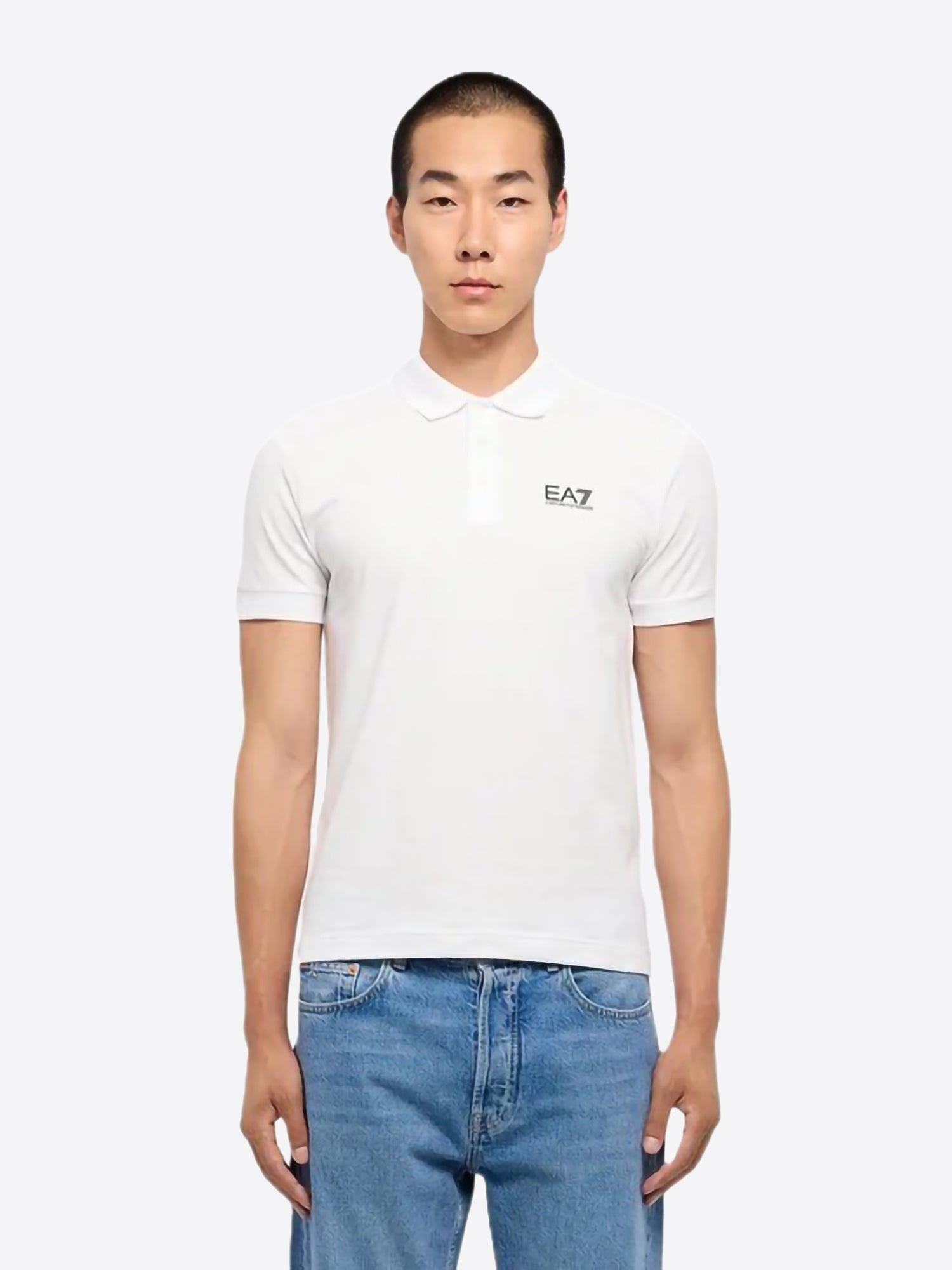 Polo maniche corte EA7 da Uomo - bianco 8NPF140100 BIANCO