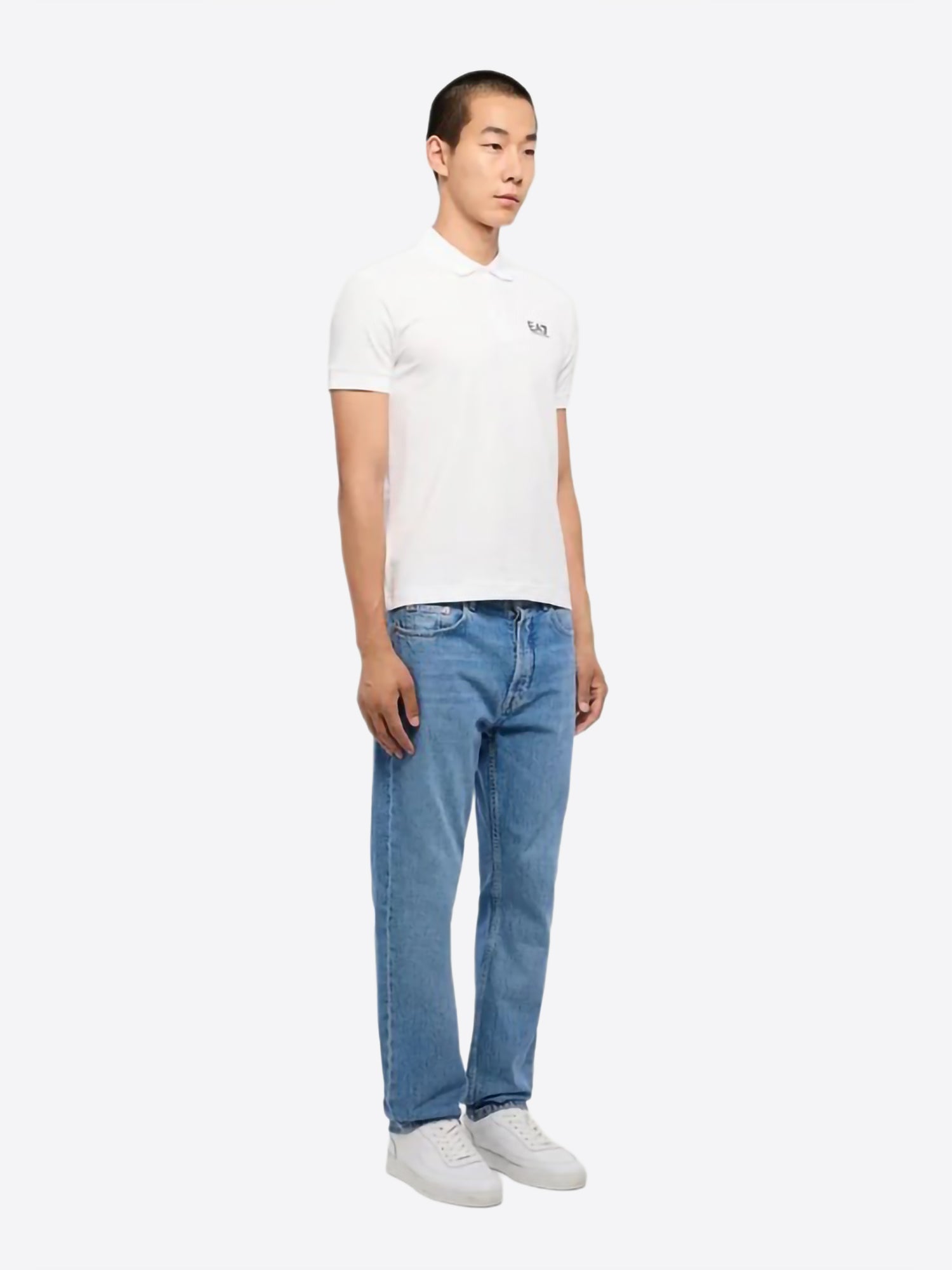 Polo maniche corte EA7 da Uomo - bianco 8NPF140100 BIANCO