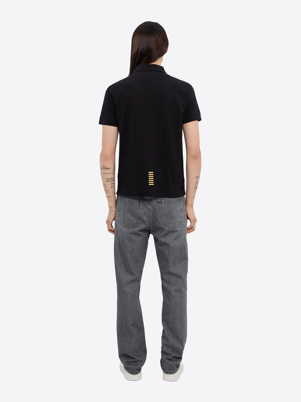 Polo maniche corte EA7 da Uomo - nero 8NPF140208 NEROORO