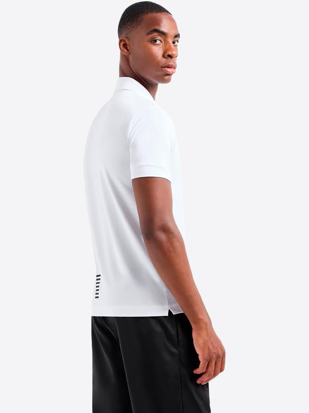 Polo maniche corte EA7 da Uomo - bianco 8NPF141100