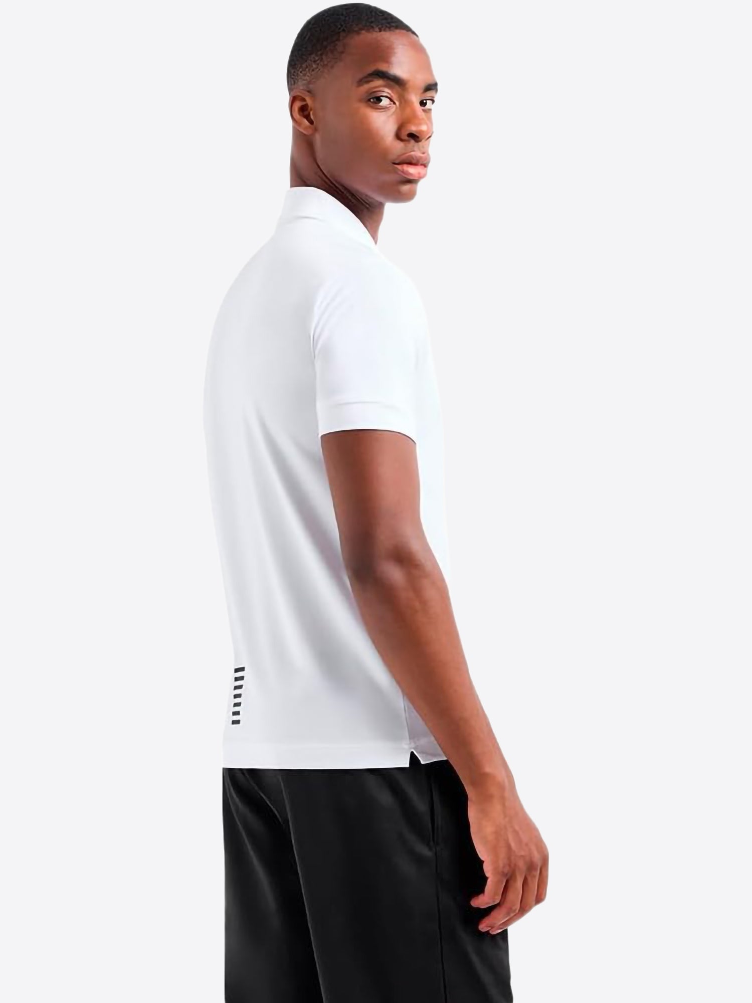 Polo maniche corte EA7 da Uomo - bianco 8NPF141100