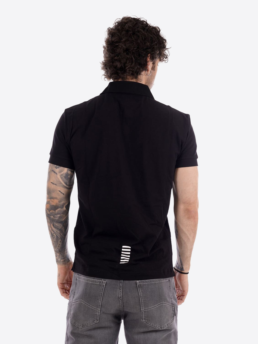 Polo maniche corte EA7 da Uomo - nero 8NPF141200