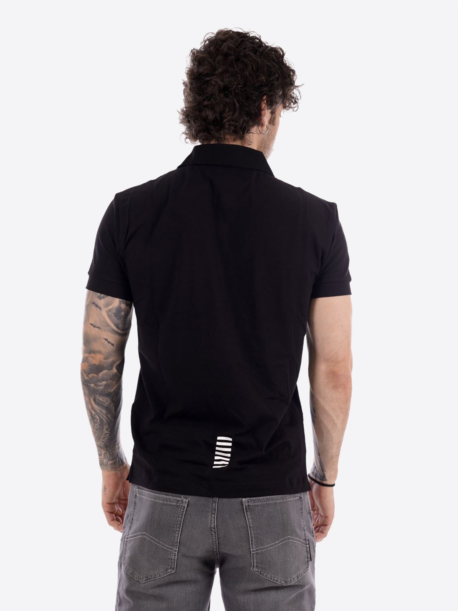 Polo maniche corte EA7 da Uomo - nero 8NPF141200